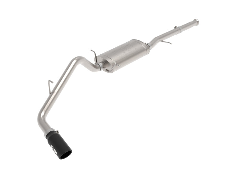 aFe Apollo GT Series Cat-Back Exhaust System GM Trucks 09-18 V6-4.3L/V8-4.8/5.3L- Black Tip
