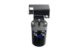 HPS Performance Billet Aluminum Oil Catch Can Kit, Blue, 860-003BL