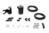HPS Performance Billet Aluminum Oil Catch Can Kit, Black, 860-003WB