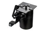 HPS Performance Billet Aluminum Oil Catch Can Kit, Black, 860-005WB