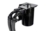 HPS Performance Billet Aluminum Oil Catch Can Kit, Black, 860-005WB