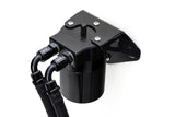 HPS Performance Billet Aluminum Oil Catch Can Kit, Black, 860-006WB