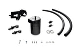 HPS Performance Billet Aluminum Oil Catch Can Kit, Black, 860-007WB