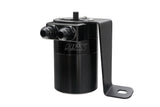 HPS Performance Billet Aluminum Oil Catch Can Kit Black 860-008WB