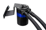 HPS Performance Billet Aluminum Oil Catch Can Kit Blue 860-013BL