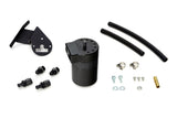 HPS Performance Billet Aluminum Oil Catch Can Kit, Black, 860-013WB