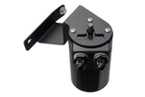 HPS Performance Billet Aluminum Oil Catch Can Kit, Black, 860-013WB