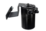 HPS Performance Billet Aluminum Oil Catch Can Kit, Black, 860-013WB