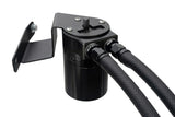 HPS Performance Billet Aluminum Oil Catch Can Kit Black 860-013WB