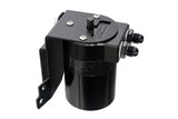HPS Performance Billet Aluminum Oil Catch Can Kit, Black, 860-014WB