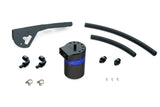 HPS Performance Billet Aluminum Oil Catch Can Kit, Blue, 860-015BL