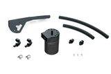 HPS Performance Billet Aluminum Oil Catch Can Kit, Black, 860-015WB