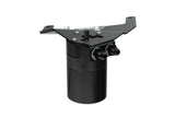 HPS Performance Billet Aluminum Oil Catch Can Kit Black 860-017WB