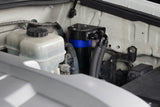 HPS Performance Billet Aluminum Oil Catch Can Kit, Blue, 860-019BL
