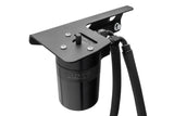 HPS Performance Billet Aluminum Oil Catch Can Kit, Black, 860-021WB