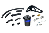 HPS Performance Billet Aluminum Oil Catch Can Kit, Blue, 860-023BL