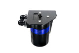 HPS Performance Billet Aluminum Oil Catch Can Kit, Blue, 860-023BL