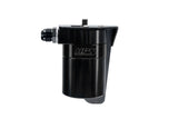 HPS Performance Billet Aluminum Oil Catch Can Kit Black 860-023WB