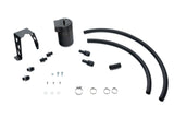 HPS Performance Billet Aluminum Oil Catch Can Kit, Black, 860-024WB