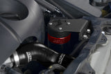 HPS Performance Billet Aluminum Oil Catch Can Kit, Red, 860-025