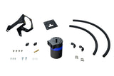HPS Performance Billet Aluminum Oil Catch Can Kit, Blue, 860-027BL