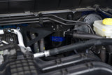 HPS Performance Billet Aluminum Oil Catch Can Kit, Blue, 860-029BL