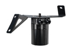 HPS Performance Billet Aluminum Oil Catch Can Kit, Black, 860-029WB