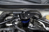 HPS Performance Billet Aluminum Oil Catch Can Kit, Blue, 860-030BL