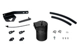HPS Performance Billet Aluminum Oil Catch Can Kit, Black, 860-031WB