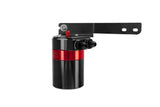 HPS Performance Billet Aluminum Oil Catch Can Kit, Red, 860-031