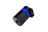 HPS Performance Billet Aluminum Oil Catch Can Kit, Blue, 860-033BL