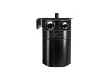 HPS Performance Billet Aluminum Oil Catch Can Kit, Black, 860-033WB