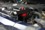 HPS Performance Billet Aluminum Oil Catch Can Kit, Red, 860-033