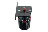 HPS Performance Billet Aluminum Oil Catch Can Kit, Red, 860-033