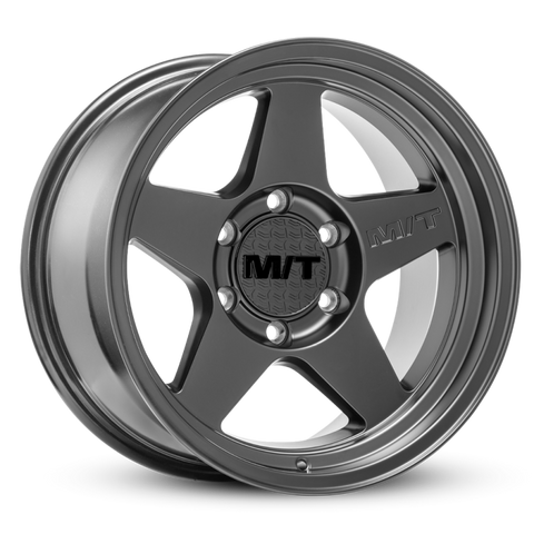 Mickey Thompson Open 5 Black Wheel - 17X9 6X135 BP 4.53in BS -12 Offset 87.1mm Bore - 274534