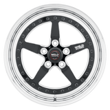 Weld Weldstar 17x8 / 5x4.5 / 5.2 BS / 3.18 HB - Black Center - Polished Shell - Non-BL Wheel