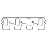 Cometic GM LS7 Gen-4 Small Block V8 .060in Fiber Intake Mani Gasket Set-1.479in x 2.487in Rect. Port