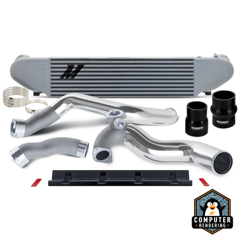 Mishimoto 2024+ Ford Mustang 2.3L EcoBoost Performance Intercooler Kit -  Silver/Polished