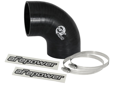 aFe Magnum FORCE Intake Coupling Kit (3 IN ID x 90-Deg.) Elbow Coupler - Black