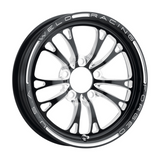 Weld V-Series Frontrunner 15x3.5 / 5x120 / 1.75 BS / 3.18 HB - Gloss Black Milled - Non-BL Wheel