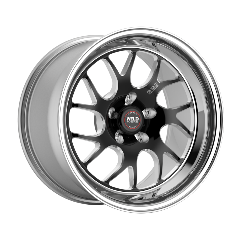 Weld S78 18x5 / 5x120 / 2.1 BS / 3.18 HB - Black Center - Polished Shell - Non-BL Wheel