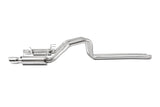 MBRP 11-14 Ford Mustang GT 5.0L Dual Split Rear Race Version T409 3in Cat Back Exhaust System