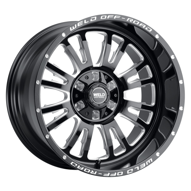 Weld Slingblade 20x9 / 6x135 / 5 BS / 106.1 HB - Gloss Black Milled - Non-BL Wheel