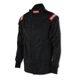 RaceQuip Black Chevron-5 Jacket SFI-5 - Large