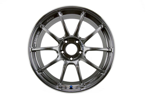 Advan RZII 18x8.0 +48 5x100 Racing Hyper Black Wheel
