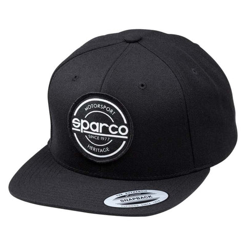 Sparco Cap S-Patch Snapback Black