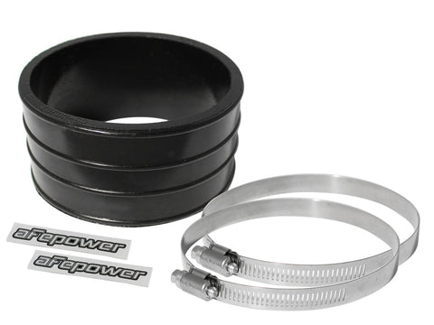 aFe Magnum FORCE Intake Coupling Kit (3-1/2 IN ID x 2 IN L) Straight Coupler - Black