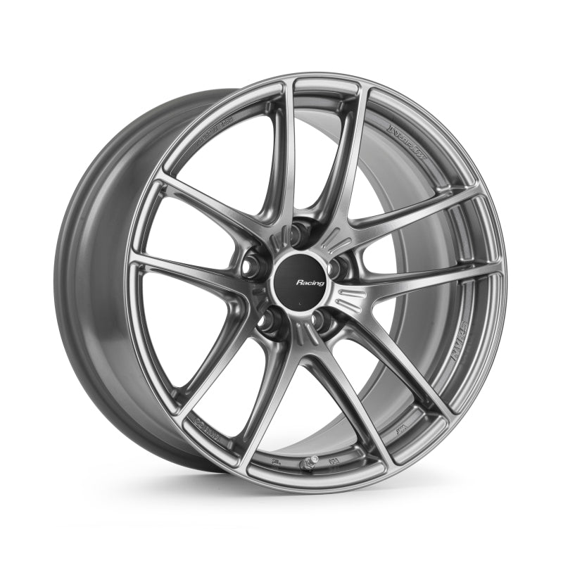 Enkei NVR5 18x9.5in / 5x114.3 BP / ET38 / 75mm Bore - Dark Hyper Silver Wheel