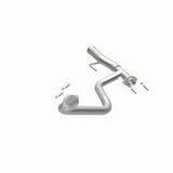 BRExhaust 20-25 Jeep Gladiator 3.6L Direct-Fit Replacement Front Pipe Kit