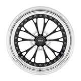 Weld Vitesse 17x8 / 5x4.75 / 5.2 BS / 3.18 HB - Black Center - Polished Shell - Non-BL Wheel